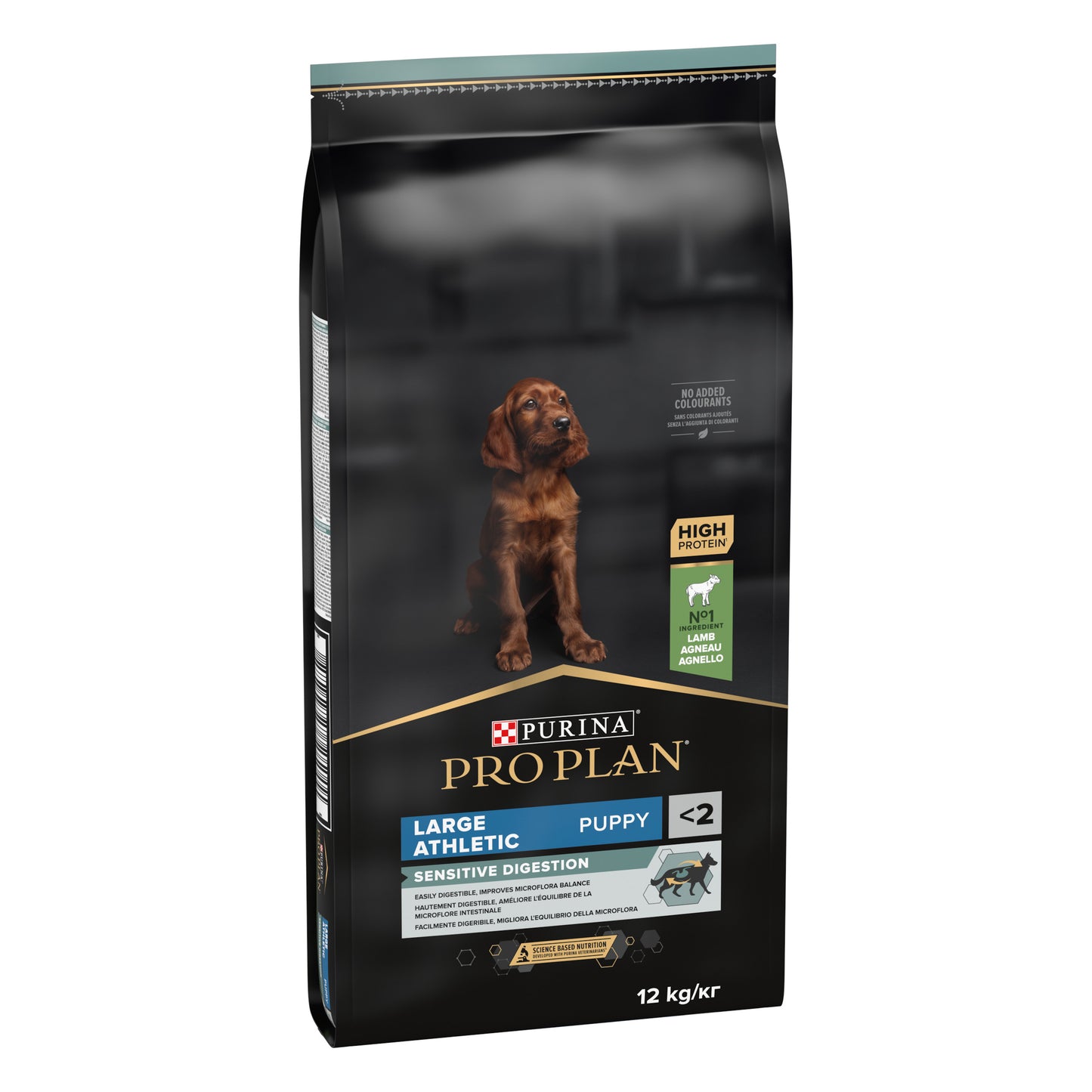 Pro Plan Sensitive Digestion Large Athletic Puppy - Ração seca para cachorro de porte grande - Sabor a Borrego
