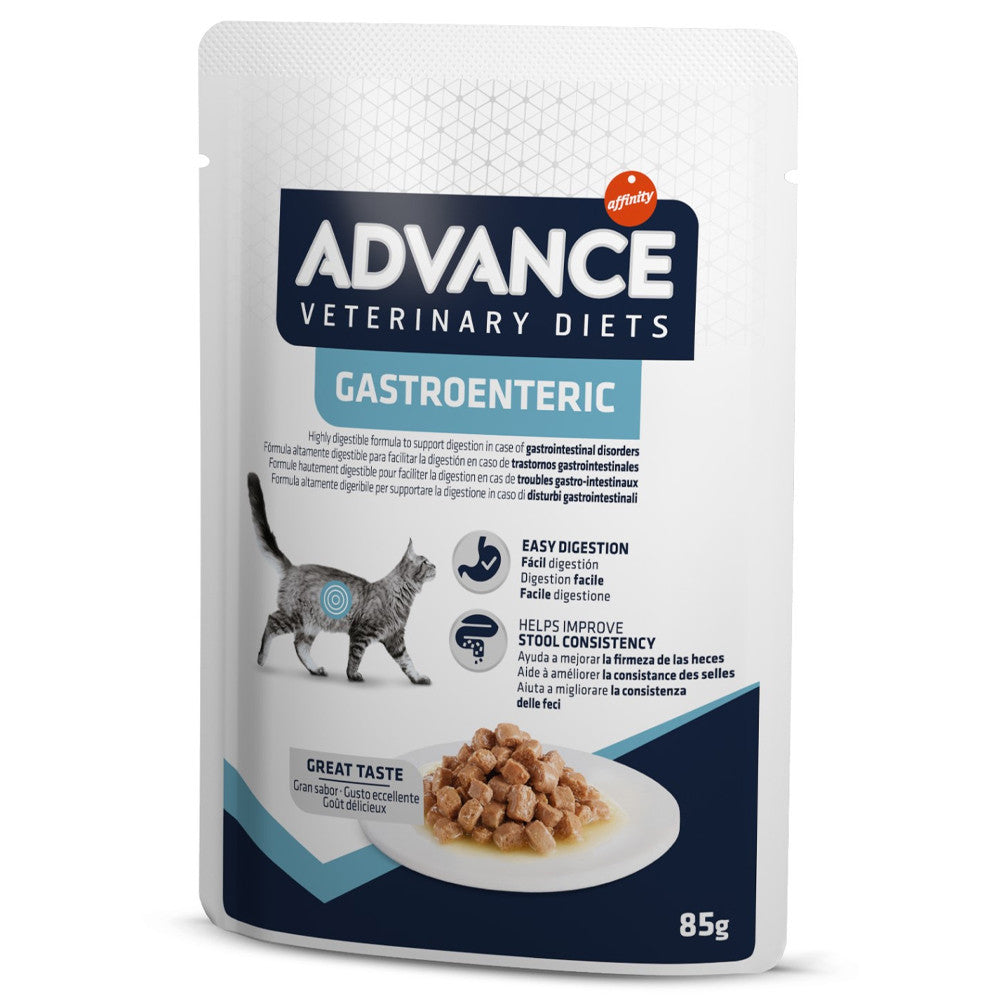 Advance VET Gastroenteric - Alimento húmido para gatos com problemas gastrointestinais
