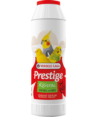 Versele Laga Prestige Kristal - Areia branca de conchas para pássaros