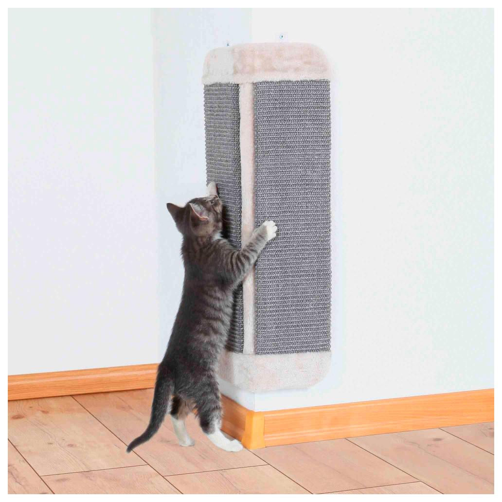 Arranhador para aplicação em esquinas para gatos