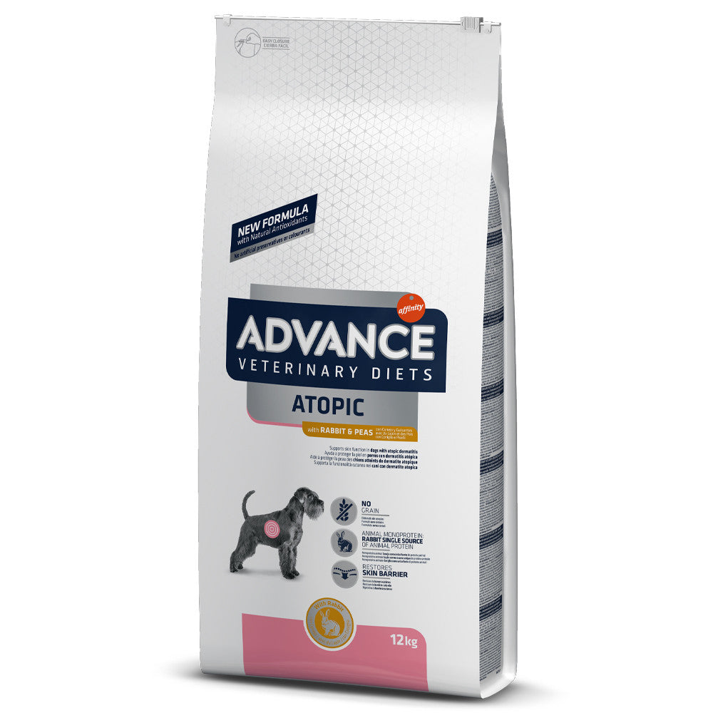 Advance VET Atopic - Ração seca para cão com pele atópica - Sabor a Coelho