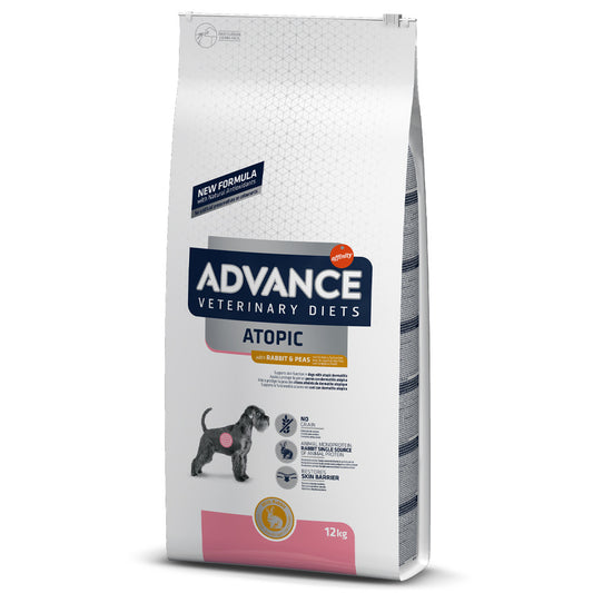 Advance VET Atopic - Ração seca para cão com pele atópica - Sabor a Coelho