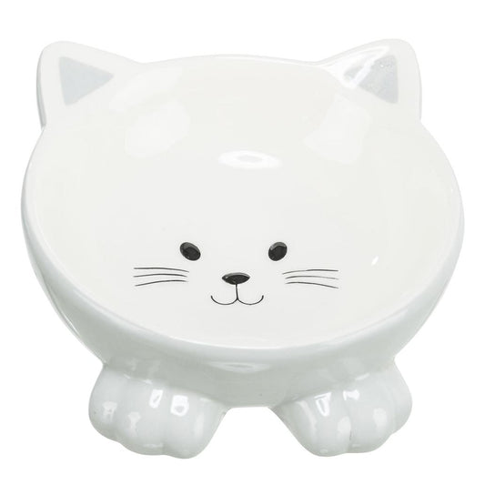 Comedouro em ceramica para gatos