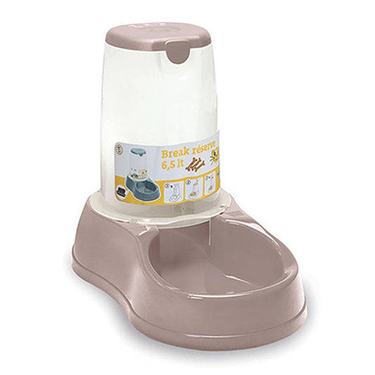 Comedouro "Self Service" em plástico para gatos e cães