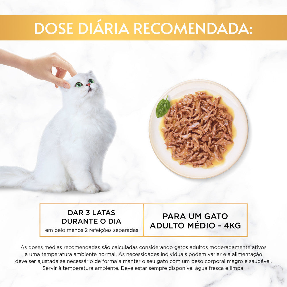 Gourmet Gold Delicias Suculentas - Alimento para gato - Frango