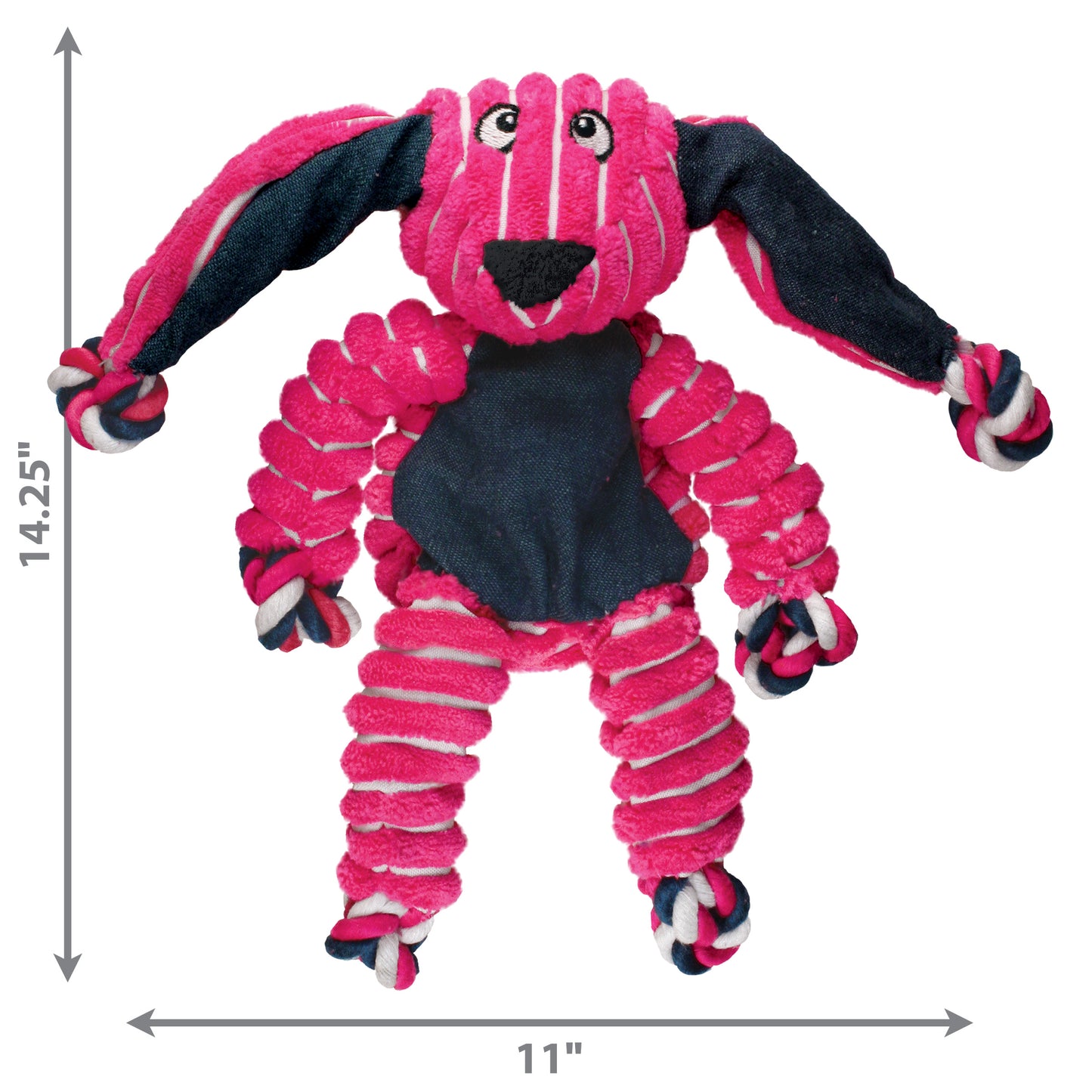 Kong Floppy Knots Coelho para cães