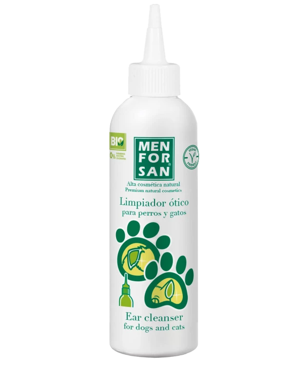 Loção liquida auricular oara cães e gatos - Men for San