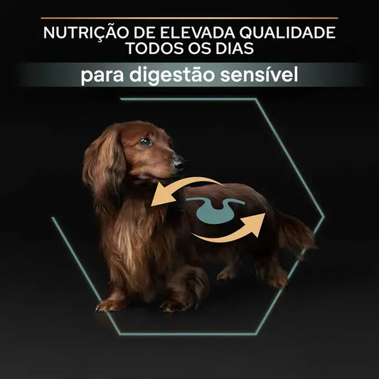 Pro Plan Sensitive Digestion Small & Mini Adult - Ração seca para cão adulto de porte pequeno - Sabor a Borrego
