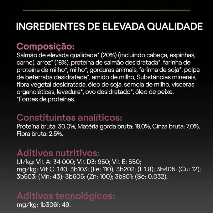 Pro Plan Sensitive Skin Small & Mini Adult - Ração seca para cão adulto de porte pequeno - Sabor a Salmão
