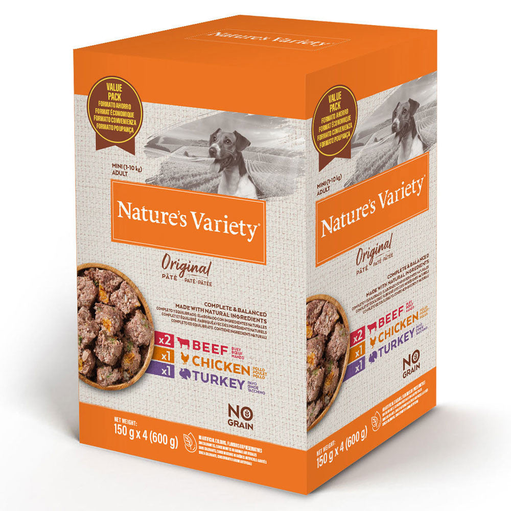 Nature's Variety Original Mini Multipack - Patê para cão pequeno