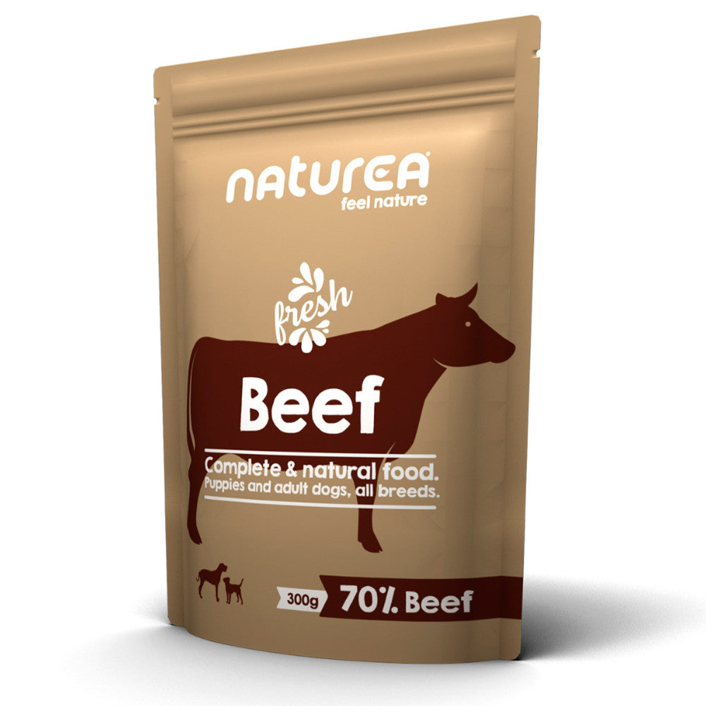Naturea Beef - Alimento húmido sem cereais para cães - Vaca