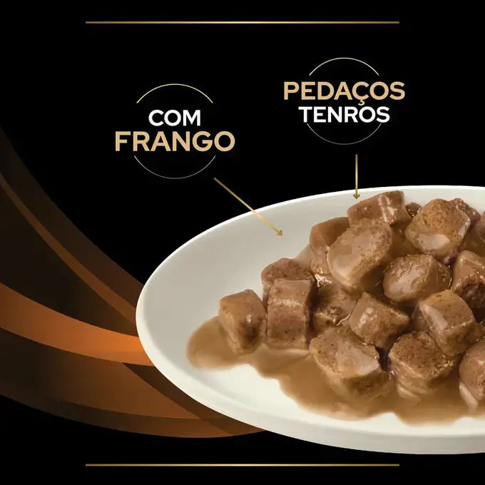 Pro Plan Veterinary Diet Obesity - Alimento em molho para gatos com excesso de peso - Frango