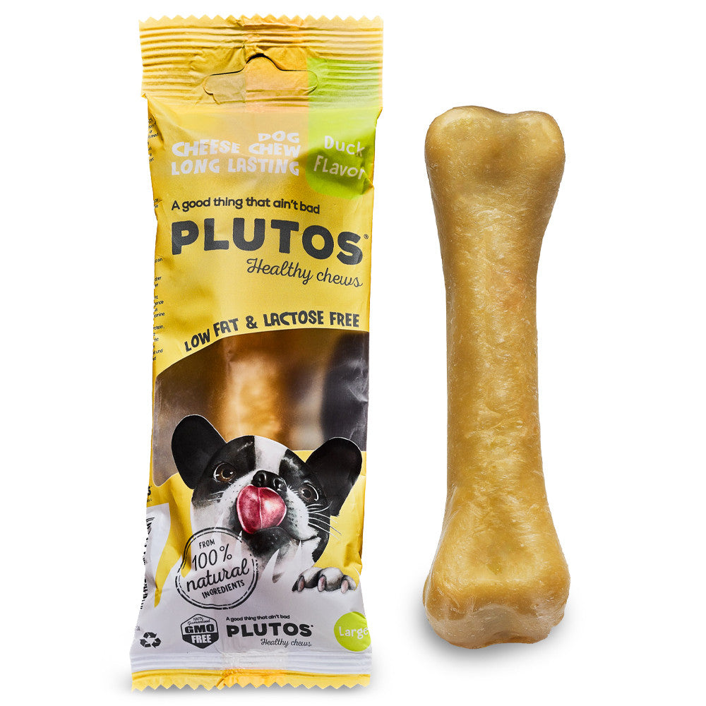 Plutos - Osso Comestível de Pato para Cão