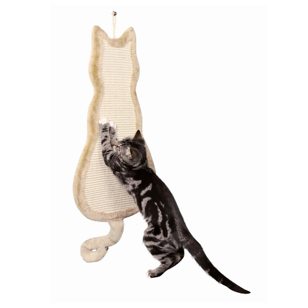 Plataforma de arranhar em forma de gato