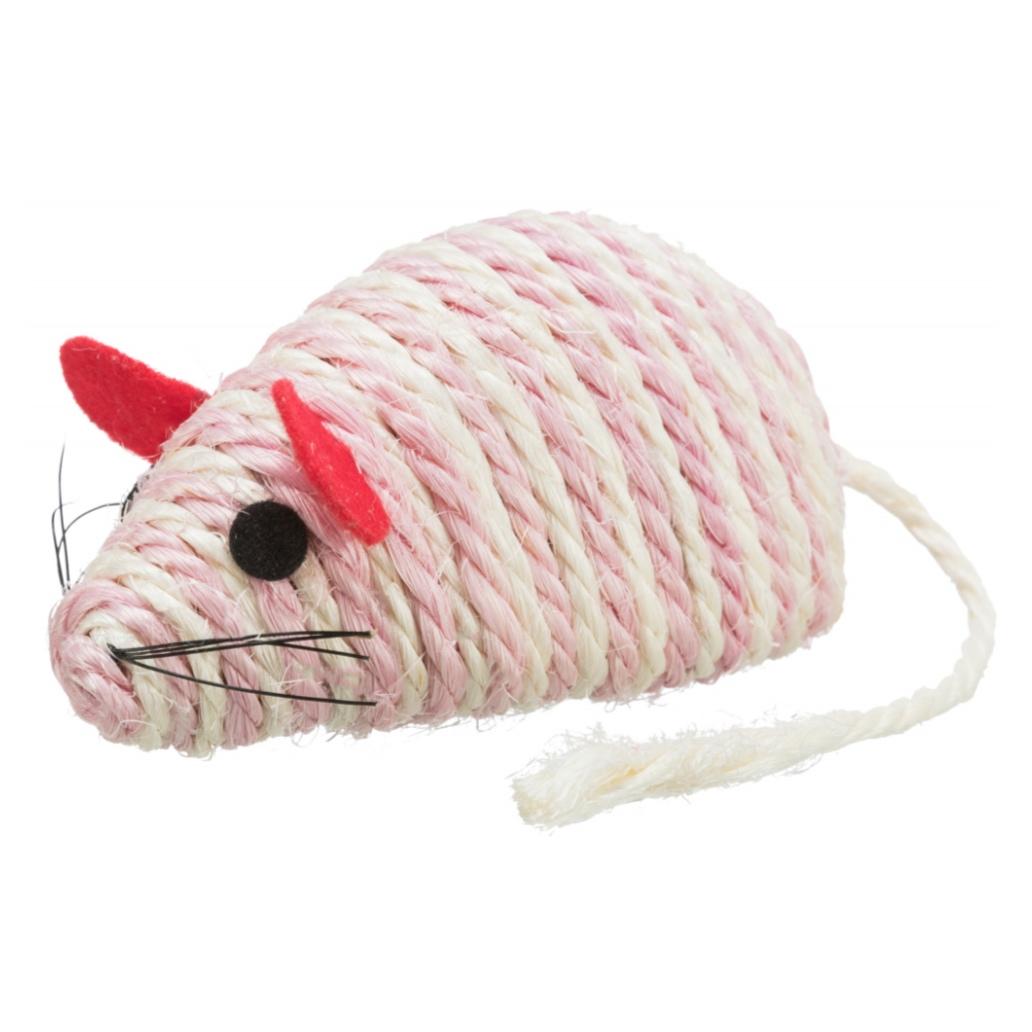 Rato XXL em sisal recheado com catnip