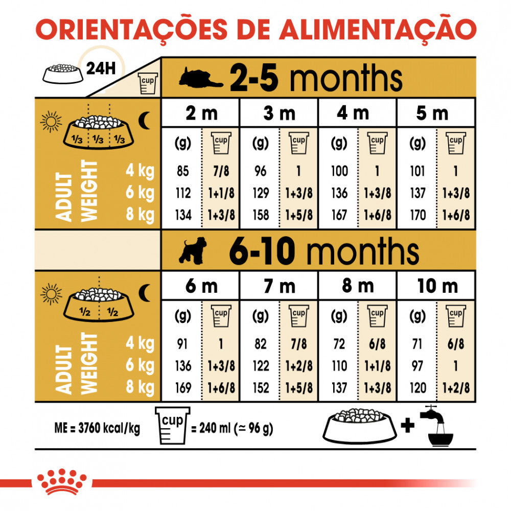 Royal Canin Schnauzer Puppy - Ração seca para cachorro de raça