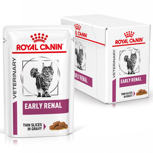 Royal Canin VET Early Renal - Alimento húmido em molho para gatos com doença renal precoce