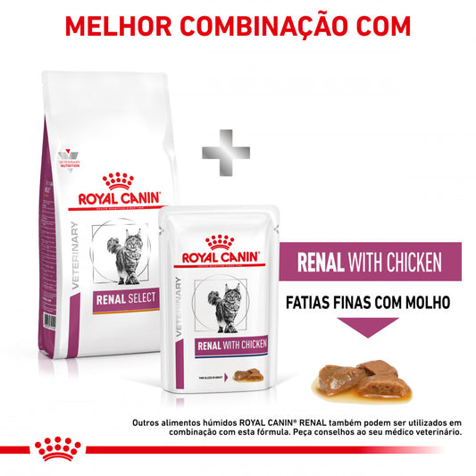 Royal Canin VET Renal Select - Ração seca para gatos com doença renal