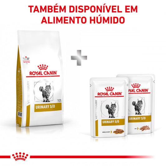 Royal Canin VET Urinary S/O - Ração seca para gatos com problemas urinários