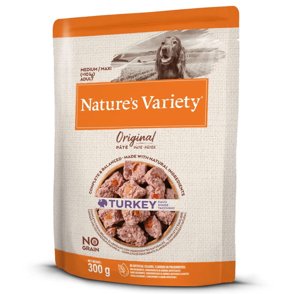 Nature's Variety Original Medium/Maxi No Grain Peru - Patê para cão - Sem cereais