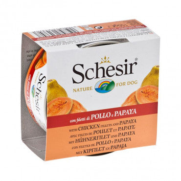 Schesir Cão - Frango e Papaia 150gr