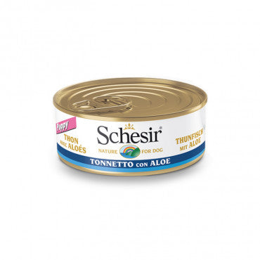 Schesir Cão puppy - Atum com Aloé Vera em Gelatina