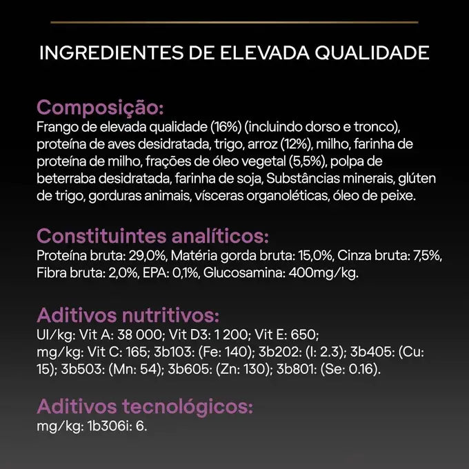 Pro Plan Age Defence Medium & Large 7+ - Ração seca para cão de porte médio e grande com mais de 7 anos - Sabor a Frango