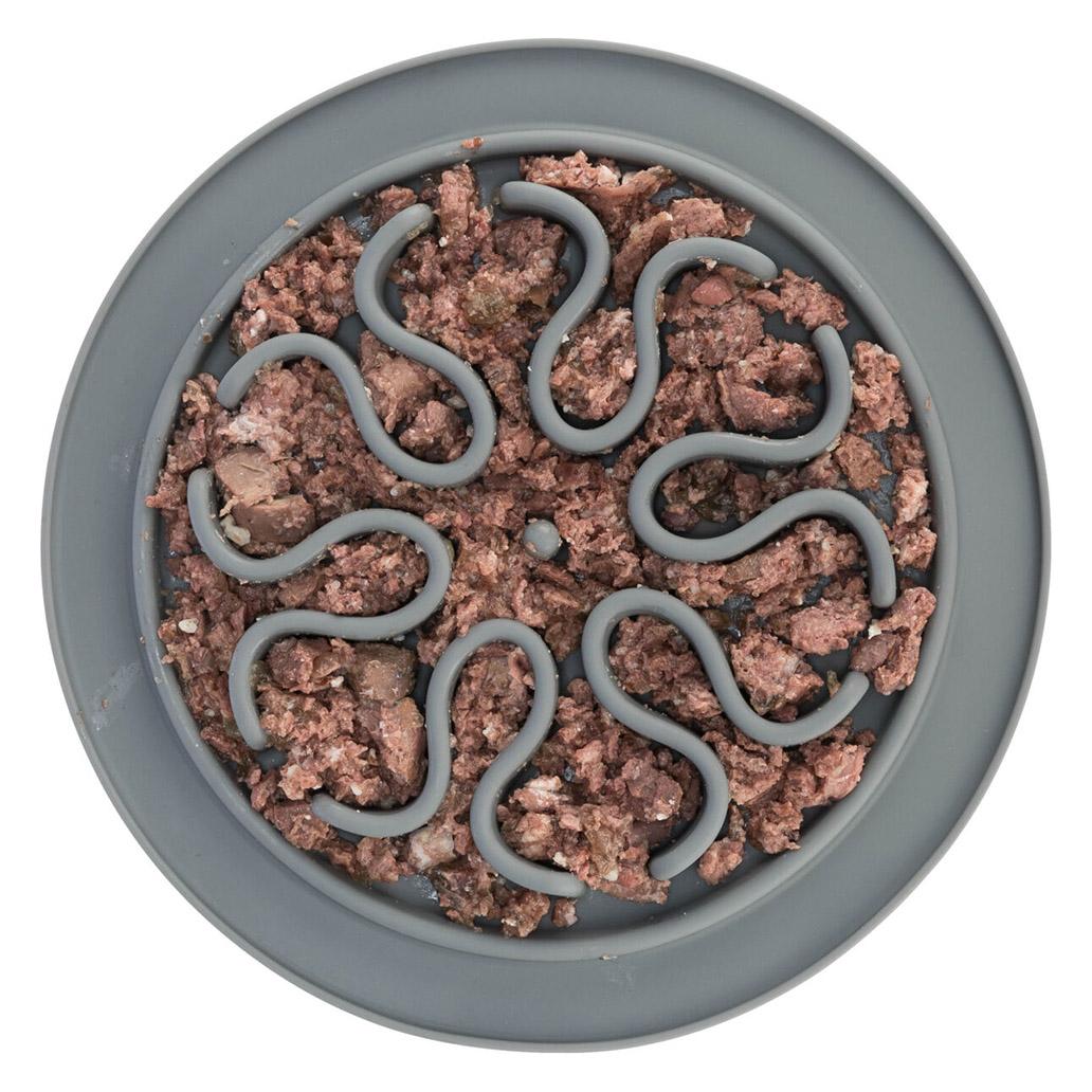 Comedouro com ómegas para alimentação "Slow Feeder" para cães e gatos