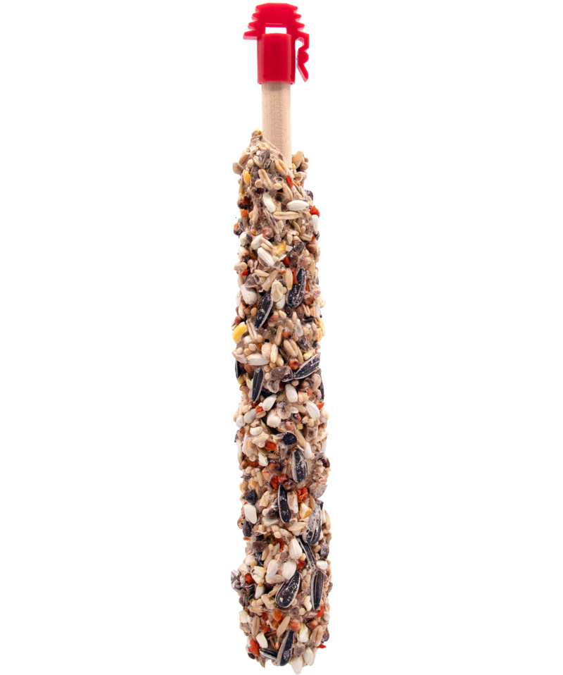Versele Laga Prestige Sticks com vegetais e dente-de-leão para grandes periquitos e papagaios