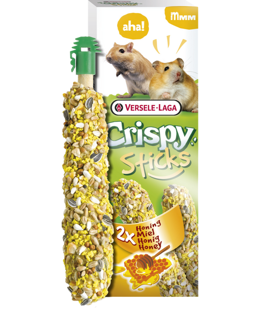 Versele Laga Crispy Sticks - Petisco para hamsters e gerbos - Mel
