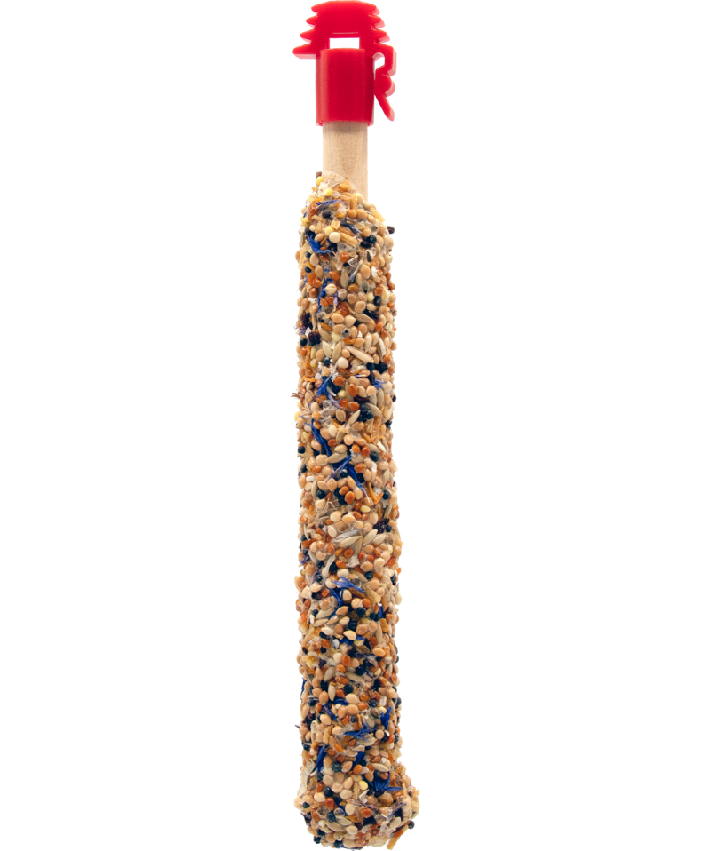 Versele Laga Prestige Sticks com frutos mistos e flores para periquitos