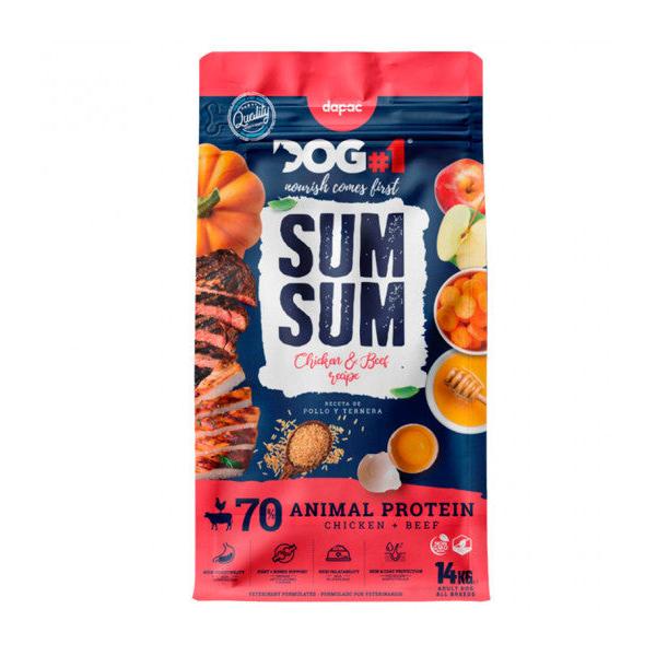 Sum Sum Frango e Beef - Alimento premium para cães adultos
