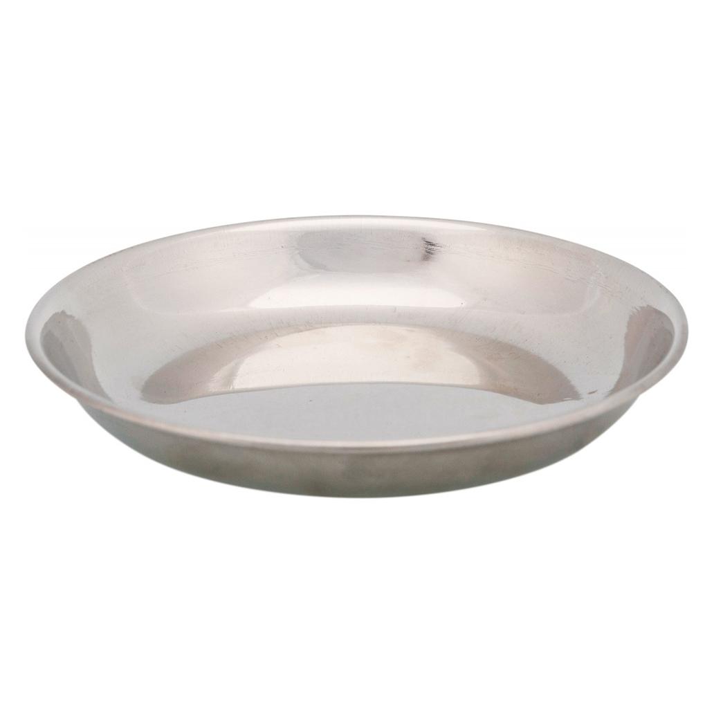 Comedouro em inox simples para gatos