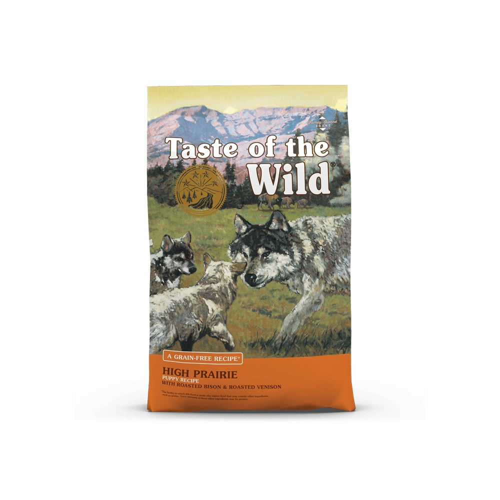 Taste of the Wild High Prairie Puppy - Ração seca para cachorro - Sabor a Bisonte e Veado