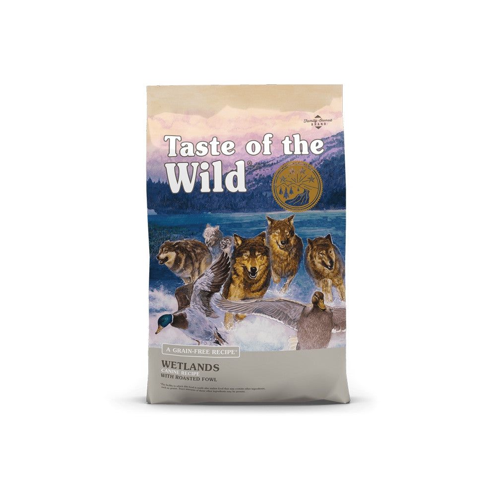 Taste of the wild Wetlands - Ração seca para cão adulto - Sabor a Pato
