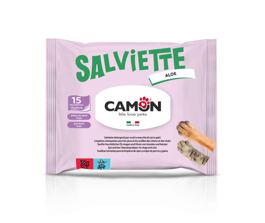 Camon - Toalhitas para cães e gatos