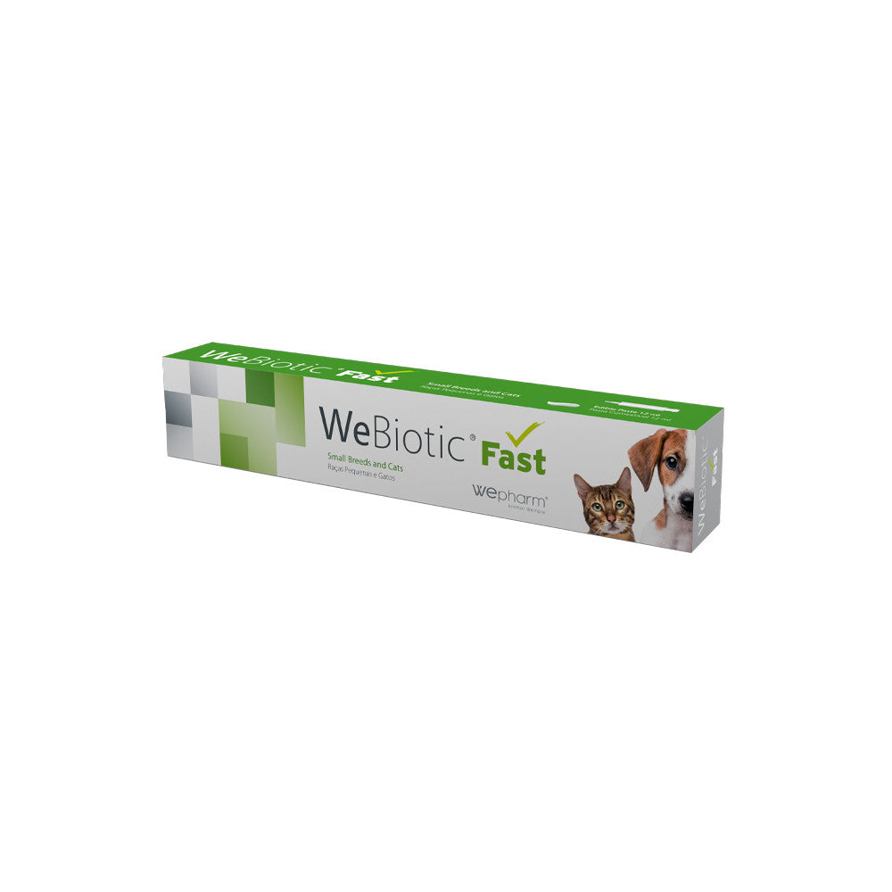 WeBiotic Fast - para cães de raça pequena e gatos