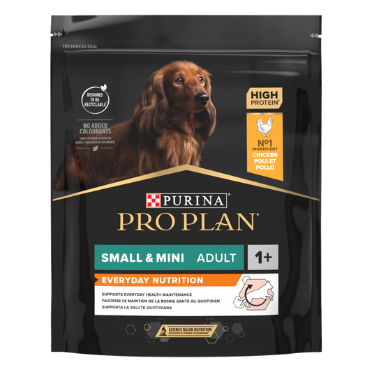 Pro Plan Everyday Nutrition Small & Mini Adult - Ração seca para cão adulto pequeno - Frango