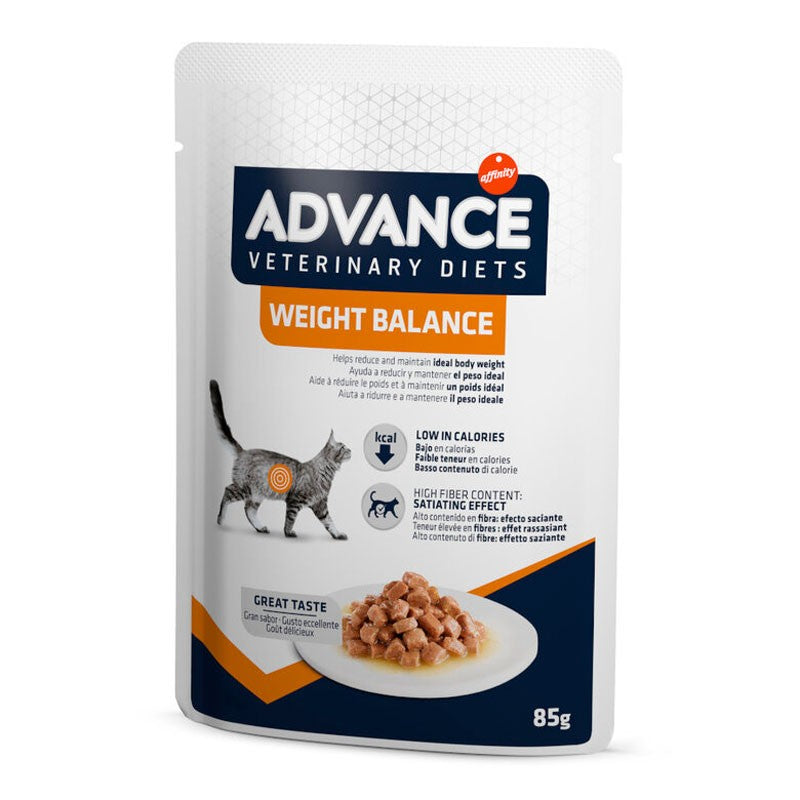 Advance VET Weight Balance - Alimento húmido para gatos para controlo do peso