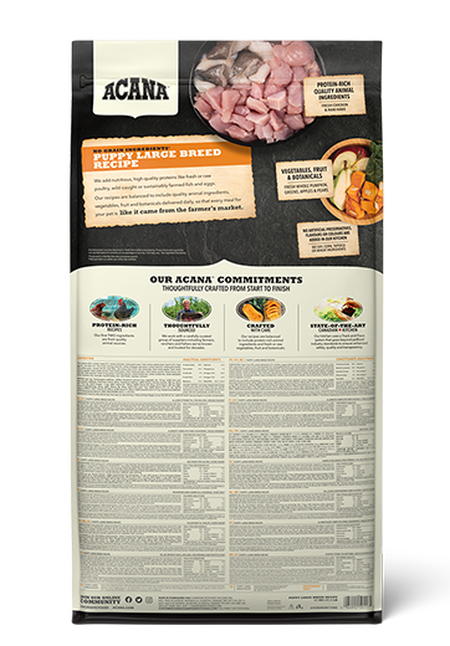 Acana Puppy Large Breed - Ração Seca para cachorros de grande porte