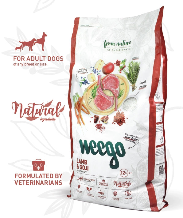 Weego Lamb & Goji - Cães Adultos