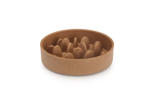 Camon - Taça de alimentação lenta para cães com bambu “Slow Eating”