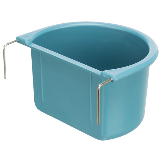 Comedouro circular com ganchos pequenos para aves