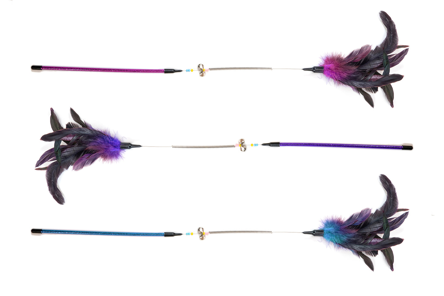 Cana com penas para gatos - Glória