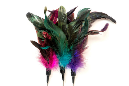 Cana com penas para gatos - Glória