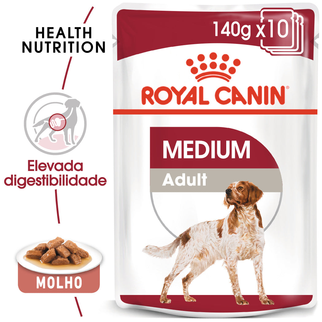 Royal Canin Medium Adulto - Alimentação húmida para cão de porte médio
