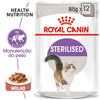 Royal Canin Sterilised - Alimento húmido em molho para gatos esterilizados