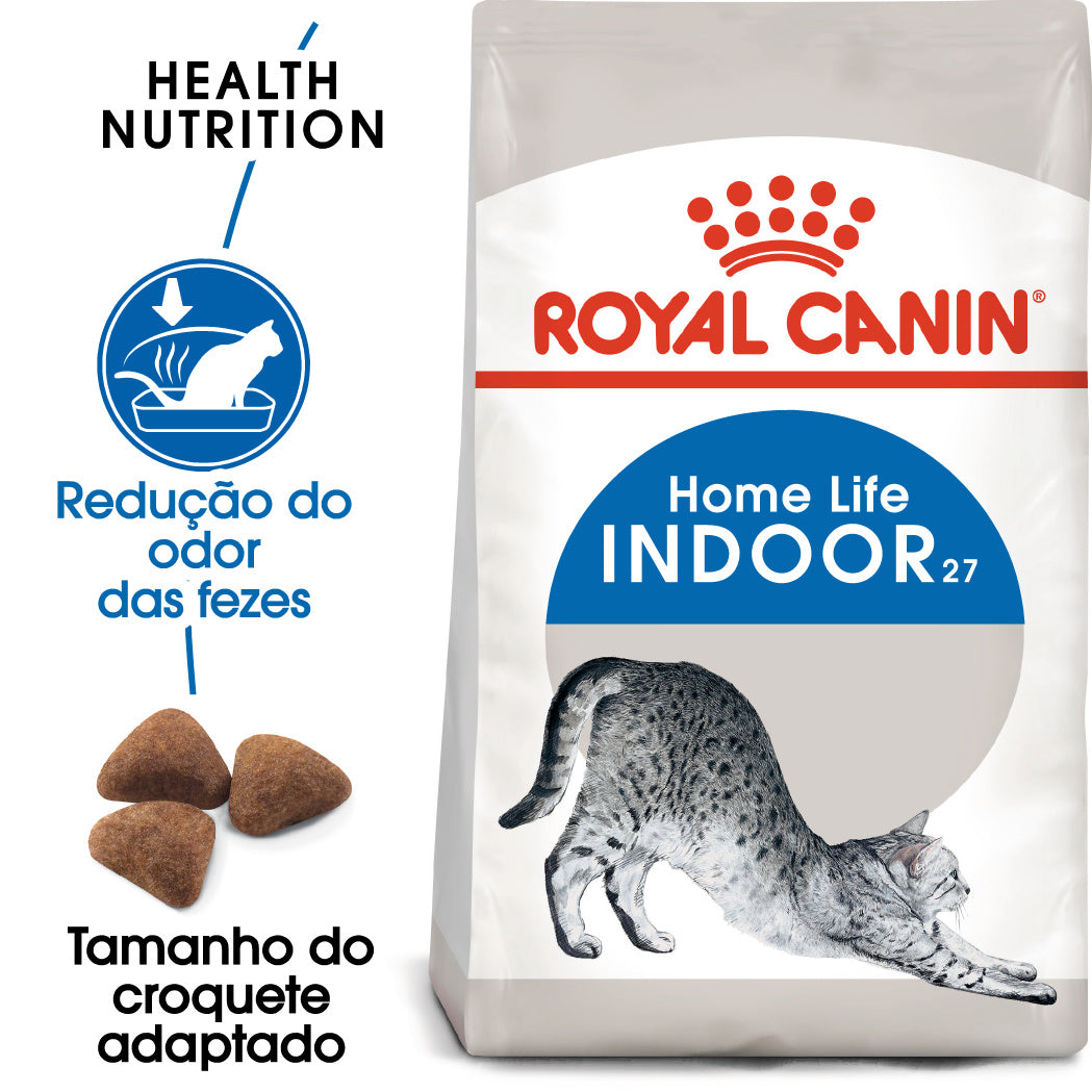 Royal Canin Indoor 27 - Ração seca para gatos adultos de interior
