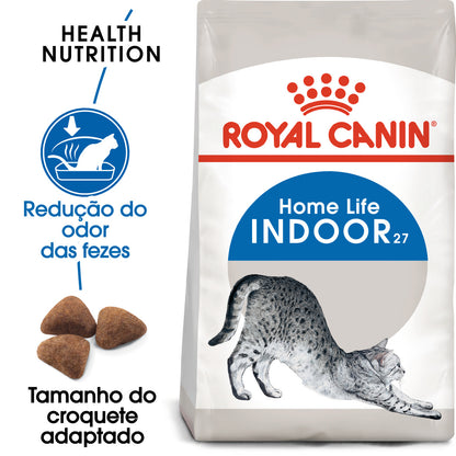 Royal Canin Indoor 27 - Ração seca para gatos adultos de interior