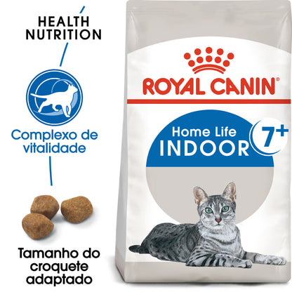 Royal Canin Indoor 7+ - Ração seca para gatos adultos de interior com mais de 7 anos